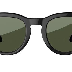 NWT Ray-Ban Meta AI Headliner glasses-Shiny Black and G15 Green lenses